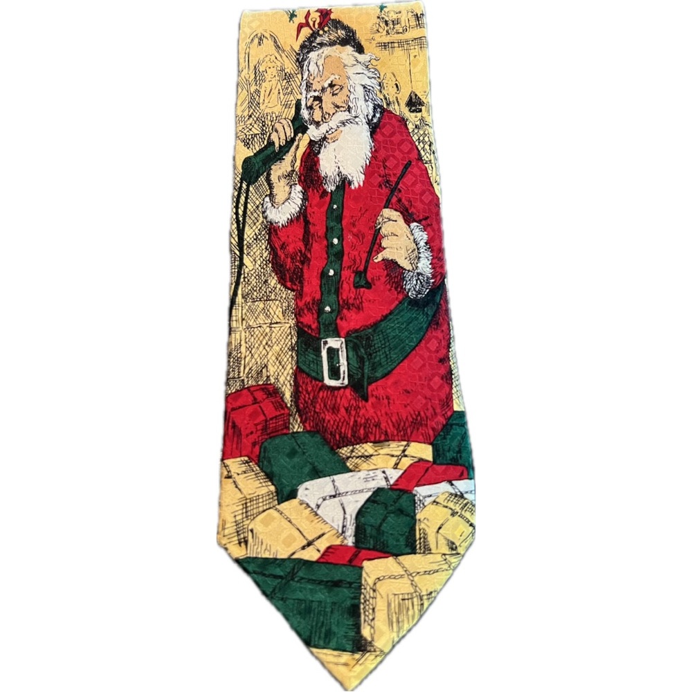 J. Z. Richards ‘Santa’ tie, all silk.